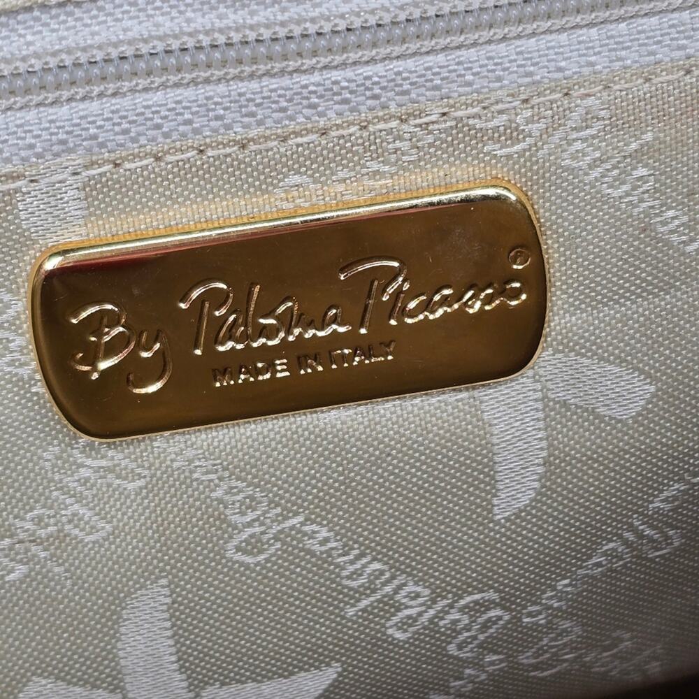 Paloma Picasso Vintage‎ White Leather Small Crossbody - Picture 13 of 16